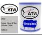 Preview: Jeep, Super Silver Effect (Wheel Color), YZB-W: 1L Lackdose, von ATW Autoteile West.